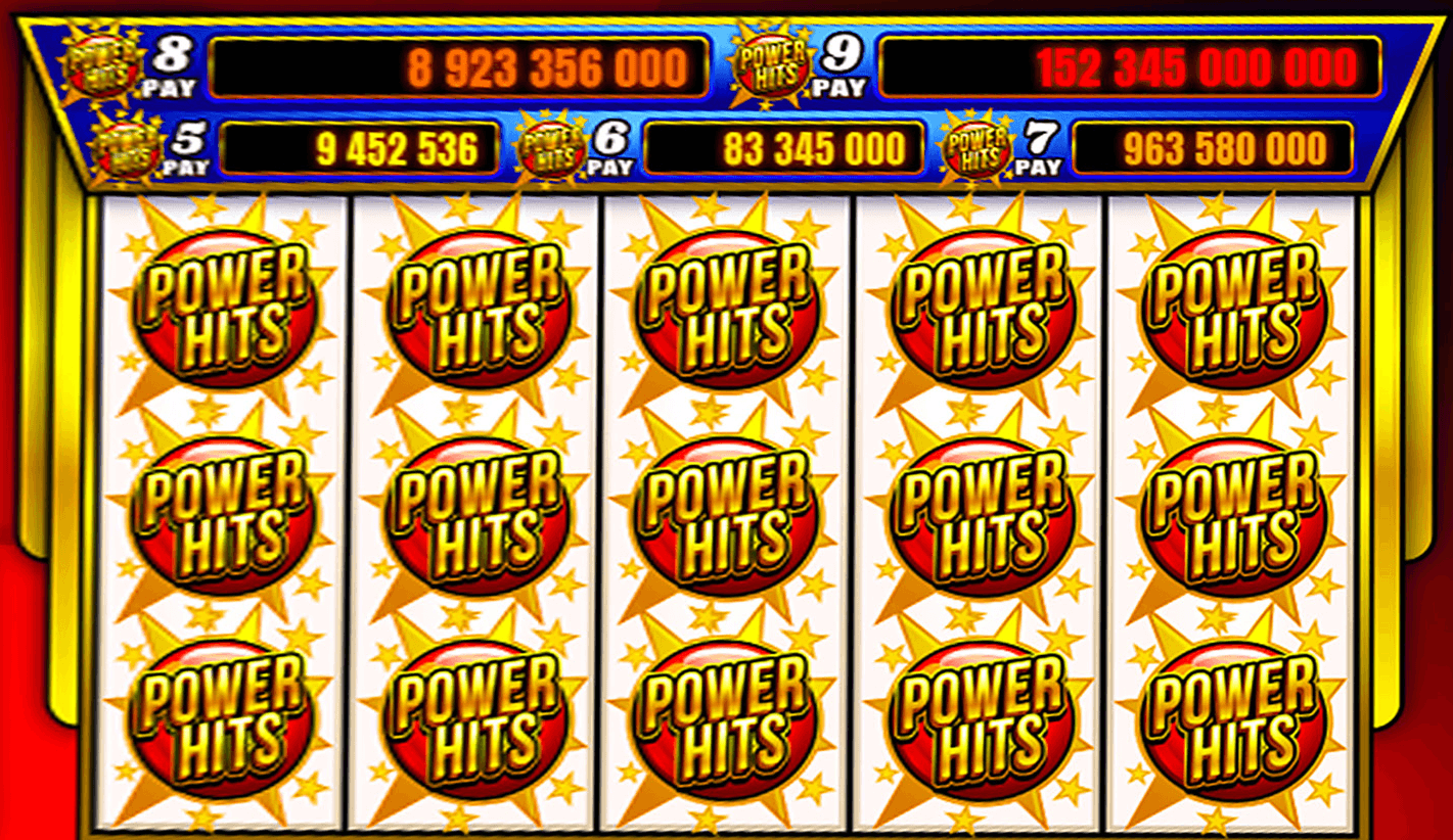 The Fire Wilds 2 machine in Neverland Casino, all fifteen positions on the reels showing Power Hits symbols under five jackpot meters, from 9,452,536 for five symbols up to 152,345,000,000 for nine